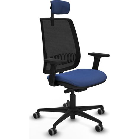 Chaise de bureau piqueras y crespo Alares noir mousse haut de gamme (1/2)