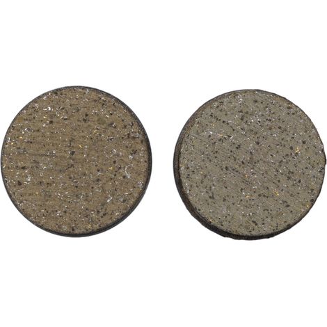 Kit de 2 plaquettes de frein pour trottinette électrique, en alliage métallique résistant à l'abrasion, pour un freinage fluide et silencieux. (1/5)
