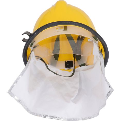 Casque de pompier Double couche ignifuge, Protection de la tête de combattant, casque de sécurité Anti-Impact (1/5)