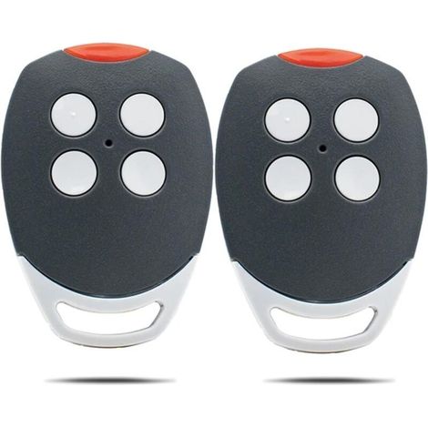 Lot de 2 télécommandes pour porte de garage Ditec GOL4C, ZEN2C, ZEN4C, pour porte de garage (1/4)