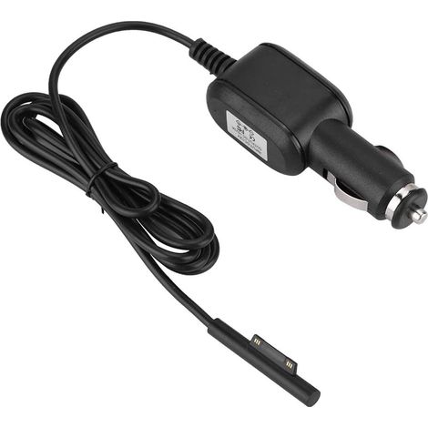 AIDUCHO Chargeur Allume-Cigare Électrique Pour Surface Microsoft Pro 3 / Pro 4 Noir (1/5)