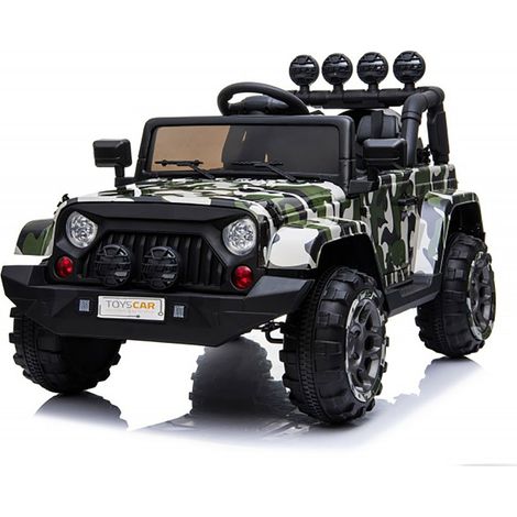 Macchina Elettrica per Bambini Fuoristrada Adventure 12V con Telecomando Mimetico (1/5)