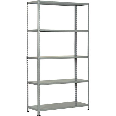 SCAFFALE SECURKIT 'PRO-METAL' cm L.90 x P.40 x H.200 aste esterne intere (10/10)  - PROMETAL