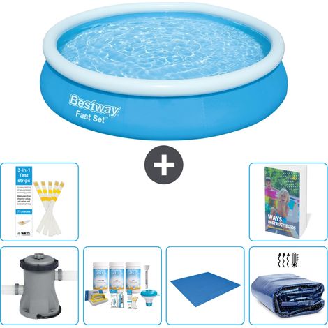 Bestway Piscina Bestway Fast Set Rotonda - 366x76 cm - 7-pezzi  S289