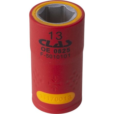 Douille isolée 3/8" 13mm - OE 0825 - CLAS Equipements