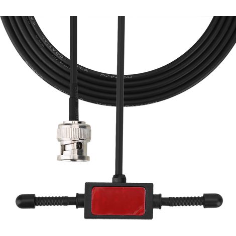 Antenne radio de voiture mobile à bande complète de 3 m (10 pieds) avec fixation sur verre et connecteur BNC (1/5)