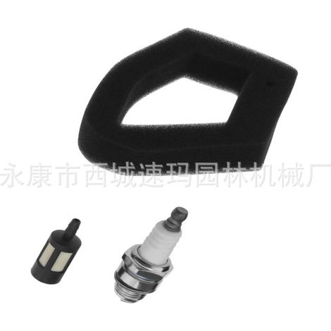 Accessoires pour tondeuse à gazon GX35 : filtre à air et bougies d'allumage