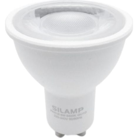 Ampoule LED GU10 Dimmable 8W 220V SMD2835 PAR16 60° - Blanc Neutre 4000K - 5500K - SILAMP