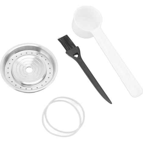 Kaffeekapseldeckel aus Edelstahl 304, wiederverwendbar und nachfüllbar. (1/5)