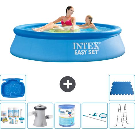Intex Piscine Easy Set Ronde - 244x61 cm - 8-pièces S30422 (1/5)