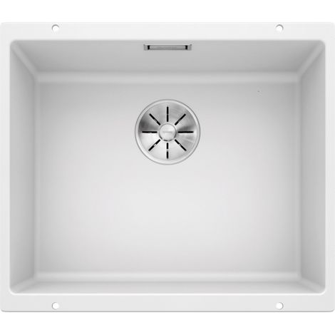 Blanco Subline 500 - Silgranitspüle, 53x46 cm, InFino, Weiß 523436
