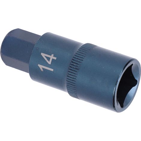 Clé à douille hexagonale en acier allié S2, outil de vissage pneumatique/électrique à action rapide, visserie en acier inoxydable H14 (1/5)