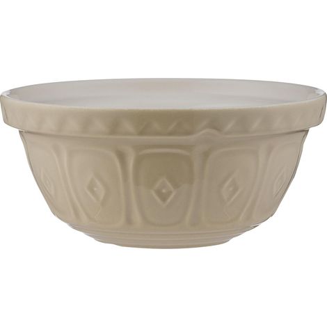 Bol mélangeur en forme de canne taille 24  Bol en faïence de 24 cm  Capacité de 2 litres  Passe au lave-vaisselle  Design britannique classique (1/5)
