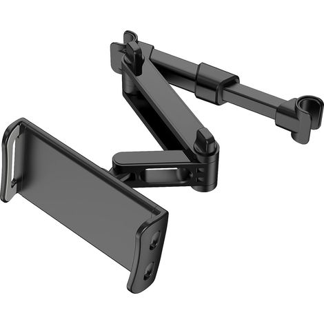 Support Tablette Téléphone Appuie-tête Auto, Support Rotatif 360° Réglable pour Siège Arrière, Compatible Tablettes 4-11 pouces, iPhone, iPad Air Mini, Switch (1/5)