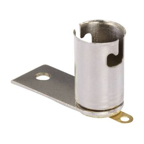 TRU COMPONENTS 1243986 Support d'ampoule Culot (mini-lampes): BA9s Connexion: cosses à souder 1 pc(s) S474331 (1/2)