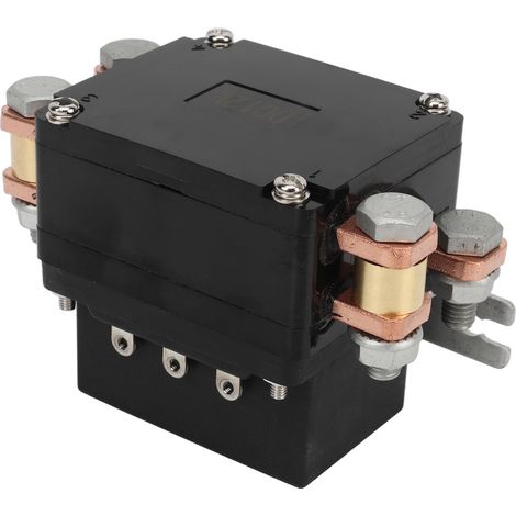 Relais de démarrage 600A 34W pour treuil, bobine en laiton, étanche IP67, basse consommation, compatible 12V ATV/quad (1/5)