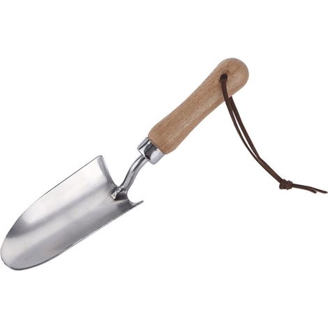 Outils de jardin, accessoires de jardin, pelle en acier inoxydable pour planter des fleurs et désherber (1/3)