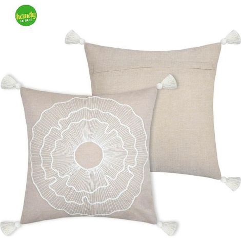 Cuscino Nova Stof 45x45 cm naturale (1/4)