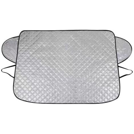 Housse de protection ultra épaisse pour pare-brise de voiture – Neige, glace, soleil, poussière, UV, résistant à l'eau – Convient parfaitement aux voitures, SUV, toutes les années, été/hiver (1/5)