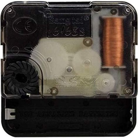 [JAMAIS UTILISÉ]Kit de mouvement d'horloge silencieux à couple élevé (longueur totale de l'arbre env. 12 mm) (1/4)