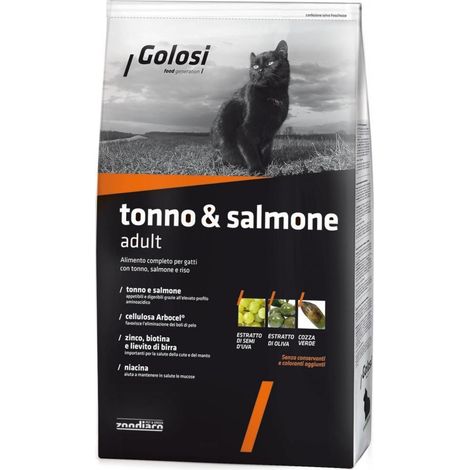 Crocchette Gatto - Tonno & Salmone Golosi - size 1
