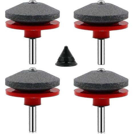 LAN Affûteur universel pour lames de tondeuse à gazon, accessoires pour tondeuse à gazon, 4 pièces (1/5)