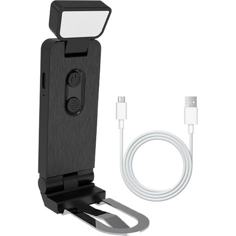 Lampes De Lecture À Pince Rechargeable Portable Compacte (1/5)