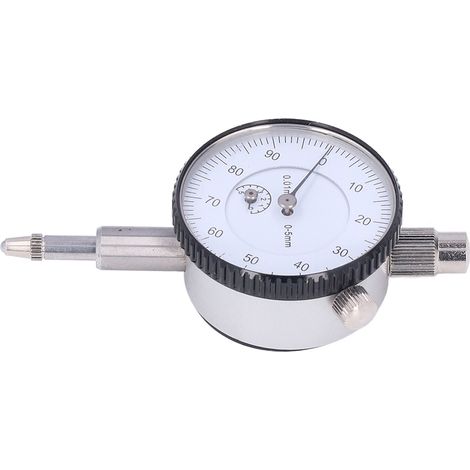 Komparator mit Skala aus Aluminiumlegierung, 0-5 mm Prüfmessgerät, 0,01 mm Genauigkeit, für die mechanische Instandhaltung. (1/5)