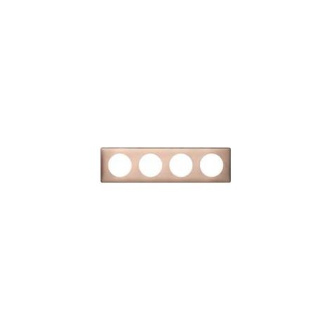 PLAQUE METAL 4 POSTES COPPER CELIANE LEGRAND 068994