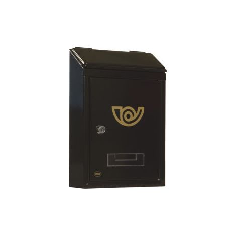 AMIG  Boîte aux lettres  2 MINI  295 x 210 x 62 mm  Acier  Noir (1/5)