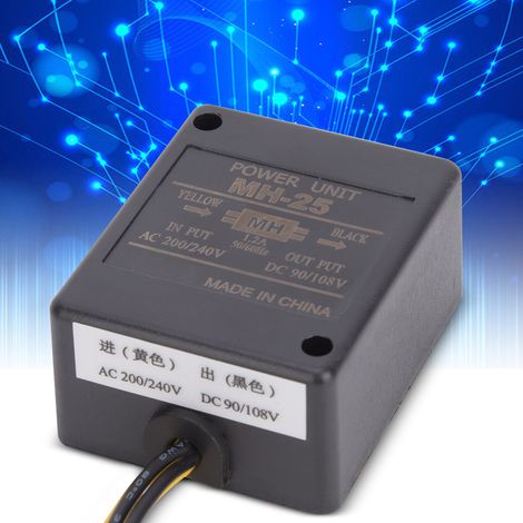 BERM@ MH-25 Motorbrems-Gleichrichter-Netzteil, Eingang: AC 200 V/240 V, Ausgang: DC 90 V/108 V, 1,2 A, 50 Hz/60 Hz (1/5)