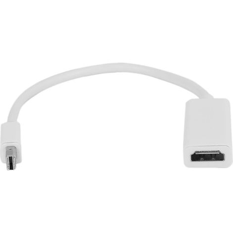 Câble adaptateur Mini DisplayPort vers HDMI, convertisseur Mini DisplayPort DP pour Thunderbolt pour Apple MacBook Pro Air (1/5)