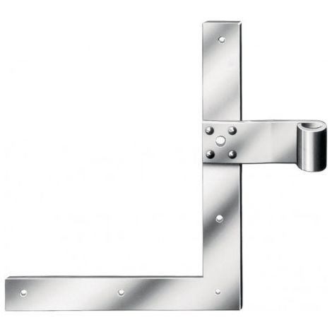 Bande d'angle xmm acier galvanisé droite et gauche 3 mm VORMANN