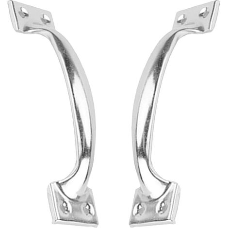 Poignées coulissantes Unomor pour portes de grange lot de 2 (1/5)