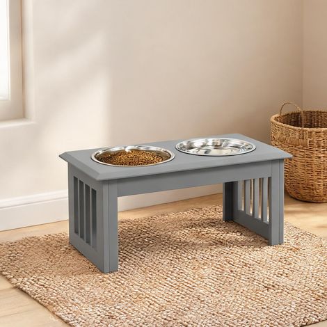 Gamelle pour chien en edelstahl MDF 58,4 x 30,5 x 25,4 cm (1/5)