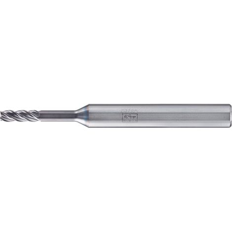 PFERD VHM Eckfräser lang 4 Schneiden Ø 3 mm 45° Fase TiAlN Schaft HA Universal Line Schruppen Schlichten Nuten (1/5)