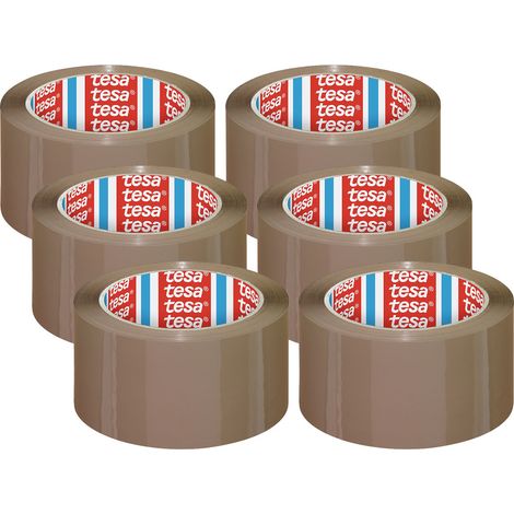 tesa 04195-00001-04 Verpackungsklebeband tesapack® Braun (L x B) 66 m x 50 mm 6 Rollen (1/5)