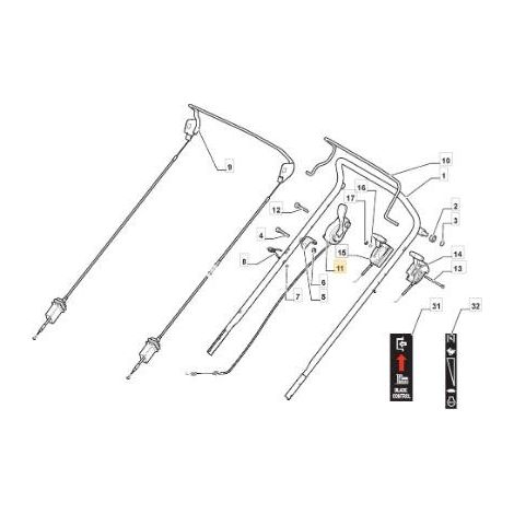 BBC WESCON x GABY ORIGINAL STIGA STEUERKABEL – 381030034/0