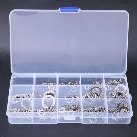 240-teiliges Sternscheiben-Set aus Edelstahl 304 mit universellen Zahnscheiben (1/5)