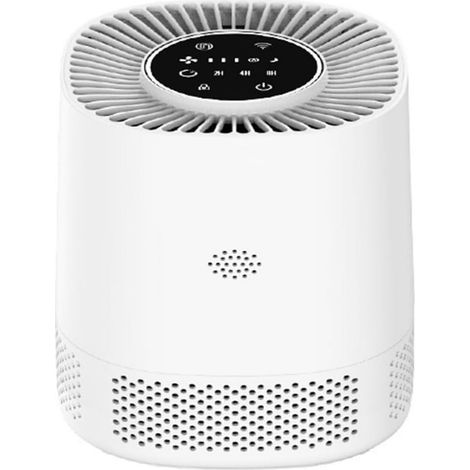 Purificateur D'air - Filtre 3 En 1 - Débit 102 M³/H - Capteur Air IR - Contrôle App Et Voix - Niveau Sonore 20 dB - Pour Maison Bureau Chambre - 1 Pièce