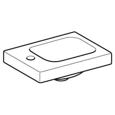 Geberit iCon Light Handwaschbecken, 38 cm x 28 cm, mit Hahnloch (1/4)