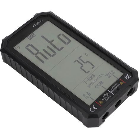 FS8233 Digitales Handmultimeter mit Spannungs- und Strommessung, großem Display und Widerstands- und Kapazitätsmessung (1/5)