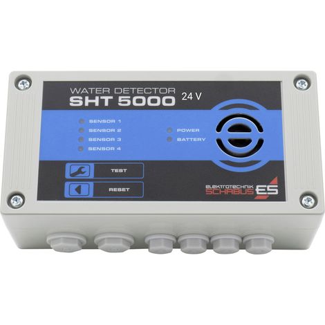 Schabus 300790 SHT 5000 24V Wassermelder  ohne Sensor batteriebetrieben