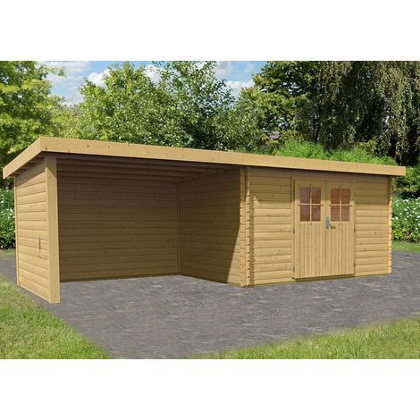 BH Bastrup 7 natur 340x280x222 im Set mit AD 3m,28mm SW+RW
