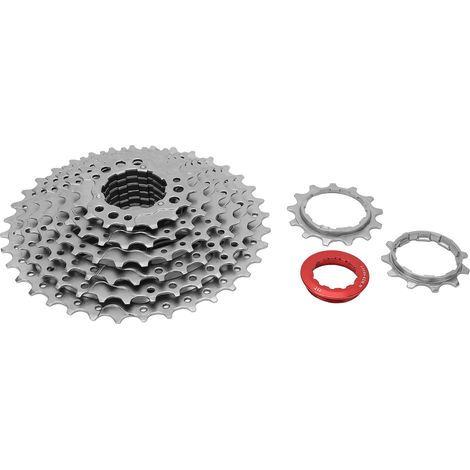 11-36T 8-Gang Mountainbike-Kassette aus vernickeltem Chromstahl (1/5)