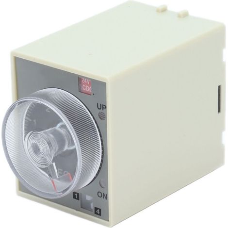 Relais Temporisateur ST3P Ajustable, Pièce de Rechange pour Délai de Mise sous Tension, 24V DC