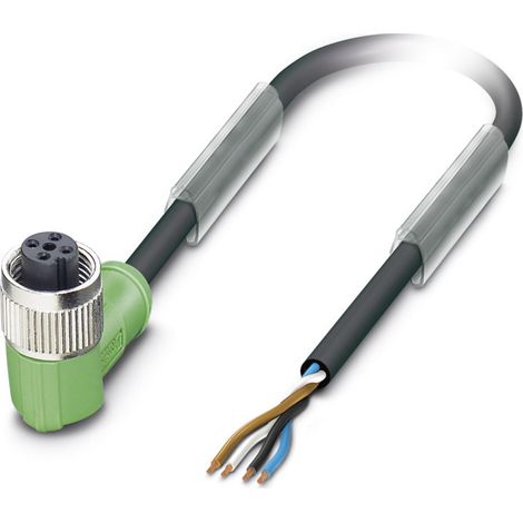 Phoenix Contact 1527731 Sensor-/Aktor-Steckverbinder, konfektioniert M12 Buchse, gewinkelt 10.00 m P