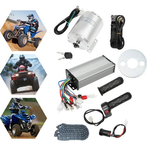 48V/60V/72V 3000W Bürstenloser Gleichstrommotor Elektromotor BLDC 6000U/Min