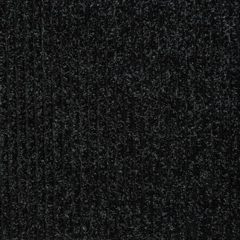 Tapis d'entrée côtelé - Anthracite - Rouleau de 1m x 3m