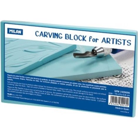 PLANCHA VINILO MILAN CARVING BLOCK 15x9